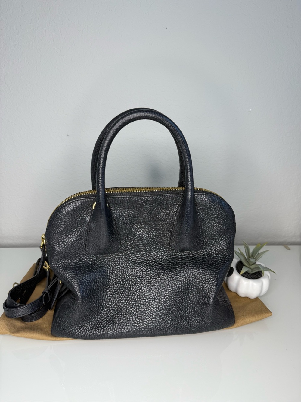 Burberry “Greenwood” Bowling Bag - Picture 5 of 13